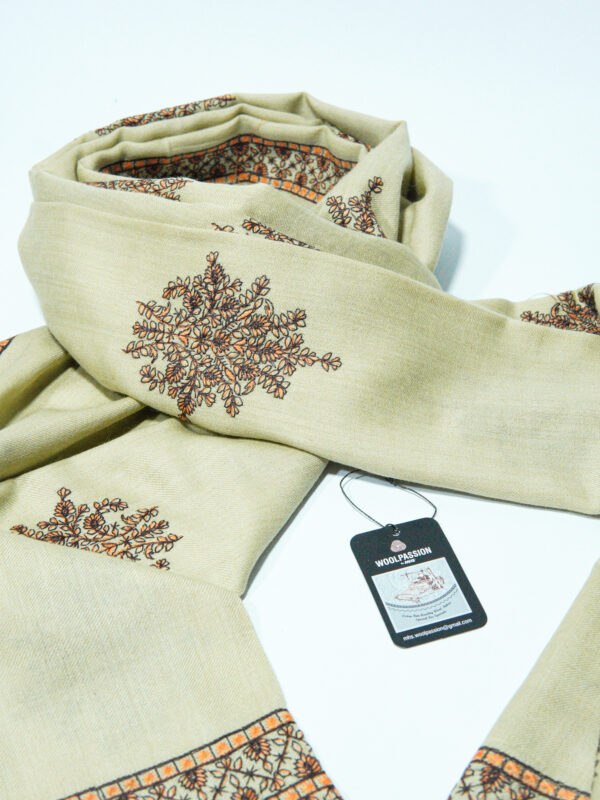 Serene Border Shawl - Image 3